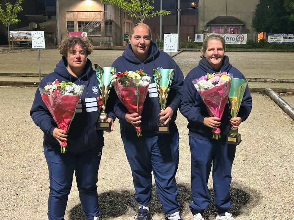 Championne de Bourgogne Triplette Féminine 2026 Image